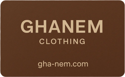 GHANEM gift card